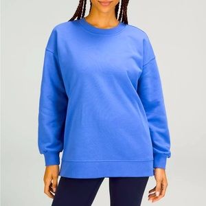 Lululemon Blue Oversized Crewneck
